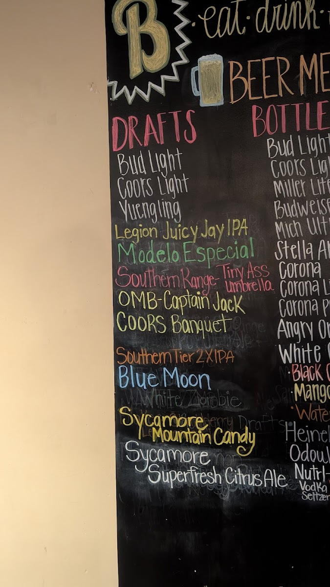 Menu Brew's Tavern-1